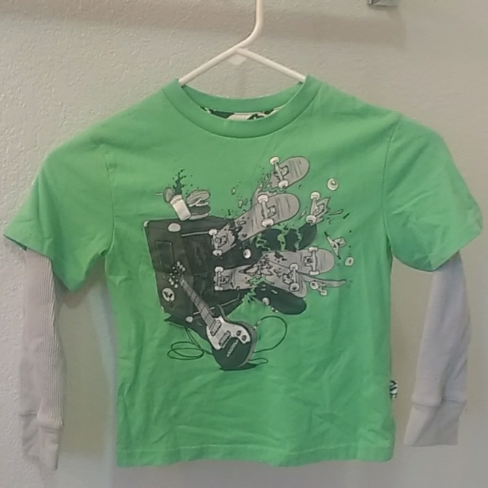 Boys Shaun White Long Gray Long Sleeves 4/5